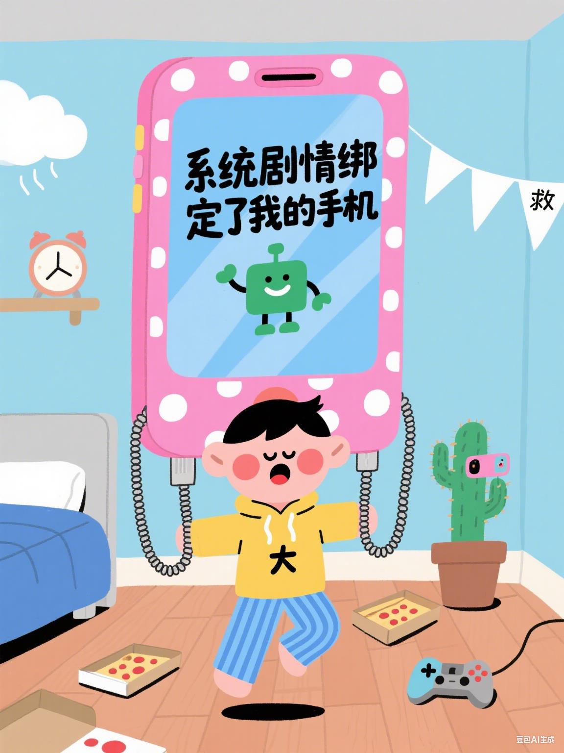 系统剧情绑定了我的手机